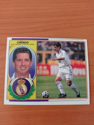 Cromo liga española futbol 96 97 ⚡Chendo Real Madr