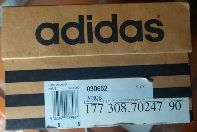 Adidas Adios año 1997 de Coleccionista