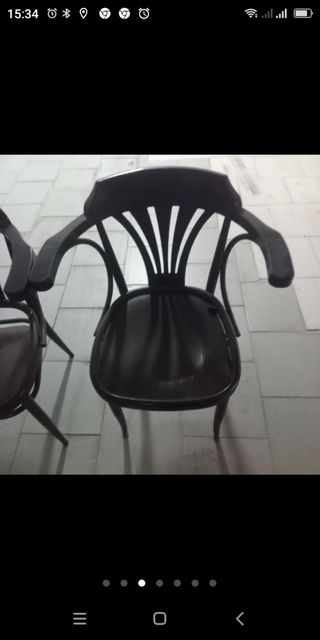 2 sillas tipo thoner