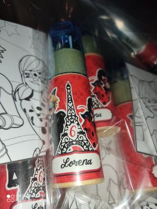 gadget matite colorate set 12 pezzi a tema