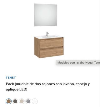 BAÑO COMPLETO CON SANITARIOS ROCA