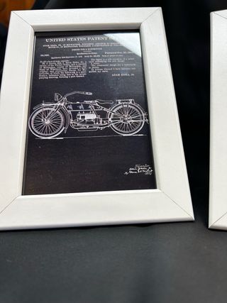 cornici con stampe Harley Davidson