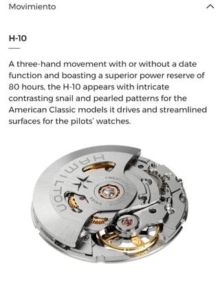 Reloj Hamilton Khaki Navy