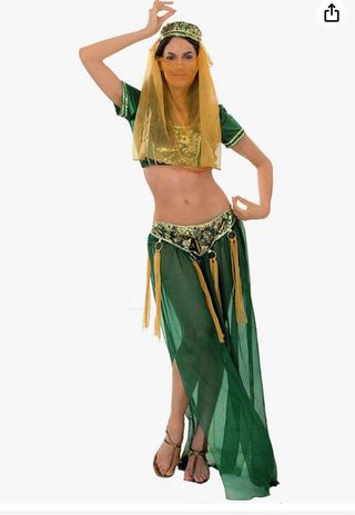 Bailarina arabe adulto