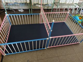 Vallas con colchoneta, se puede hacer parque