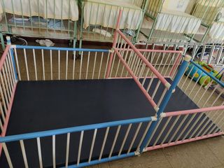 Vallas con colchoneta, se puede hacer parque
