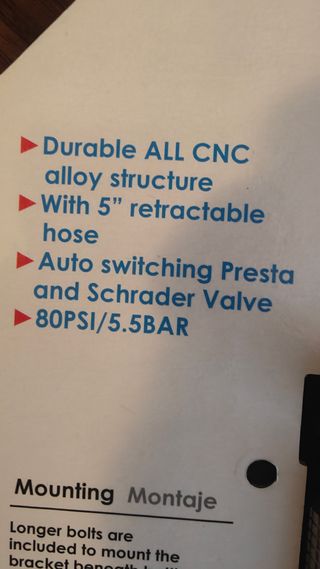 Bomba bicicleta BH TH-008A