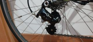 Bicicleta Mérida de carbono 