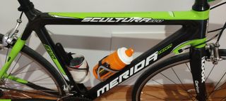 Bicicleta Mérida de carbono 