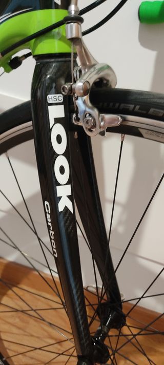 Bicicleta Mérida de carbono 