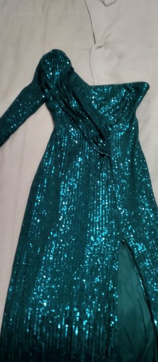 Vestido largo de lentejuelas Faeriesty