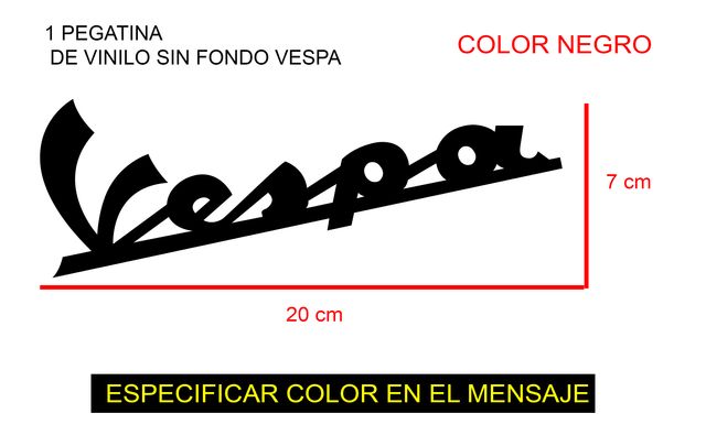 PEGATINA VESPA