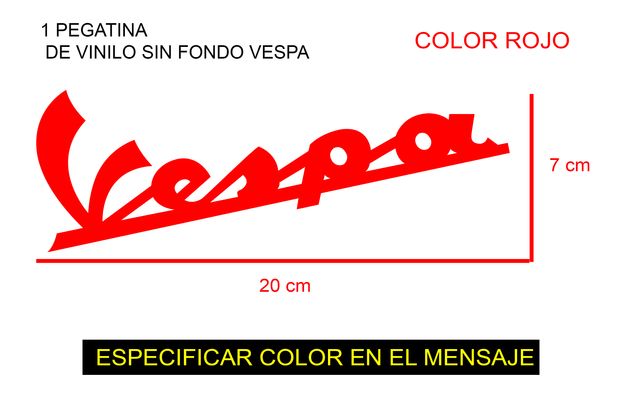 PEGATINA VESPA