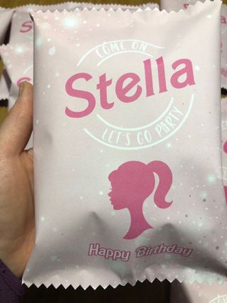 invito digitale più patatine personalizzate