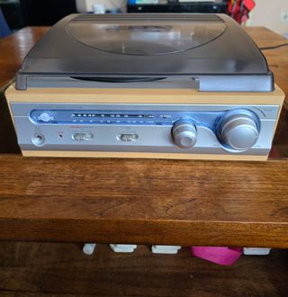 Tocadiscos Shimo Turntable Radio System