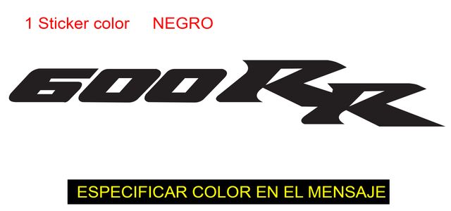 PEGATINA 600RR