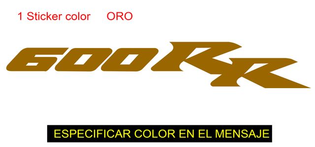 PEGATINA 600RR