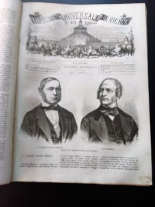 L' esposizione universale di Vienna illustrata