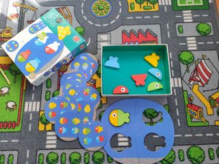 Juego de mesa +2 años aprende y divierte.