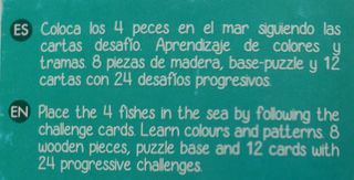 Juego de mesa +2 años aprende y divierte.