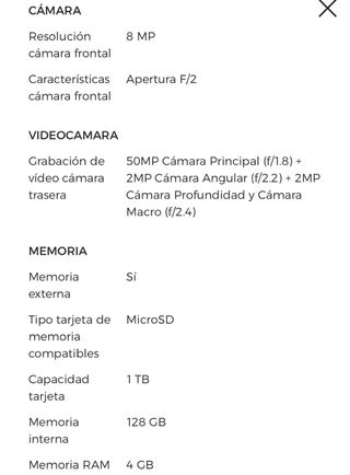 smartphone HONOR 70 Lite 5G Azul 128GB