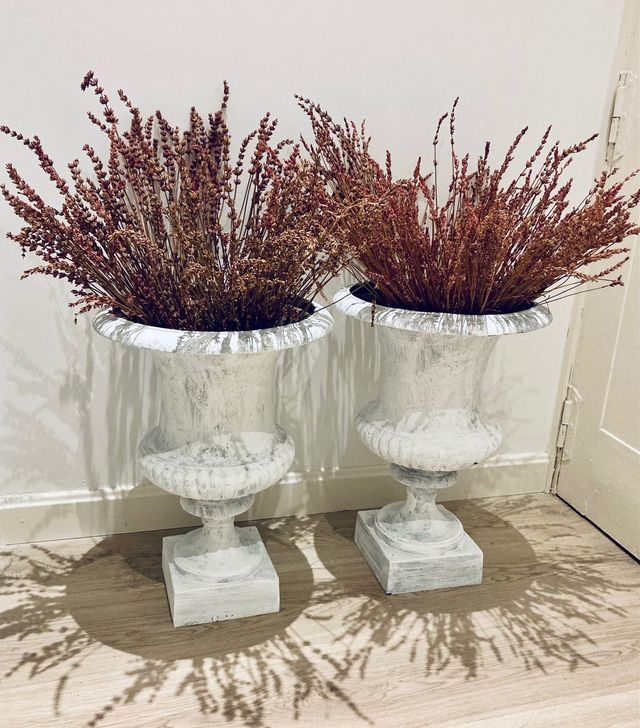 Pareja de Copas, Mecetas Francesas. Hierro S.XIX