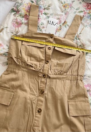 Mono cargo popelín Zara Talla S y M