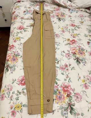 Mono cargo popelín Zara Talla S y M