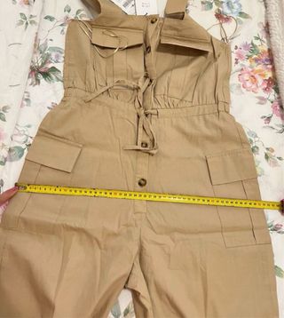Mono cargo popelín Zara Talla S y M