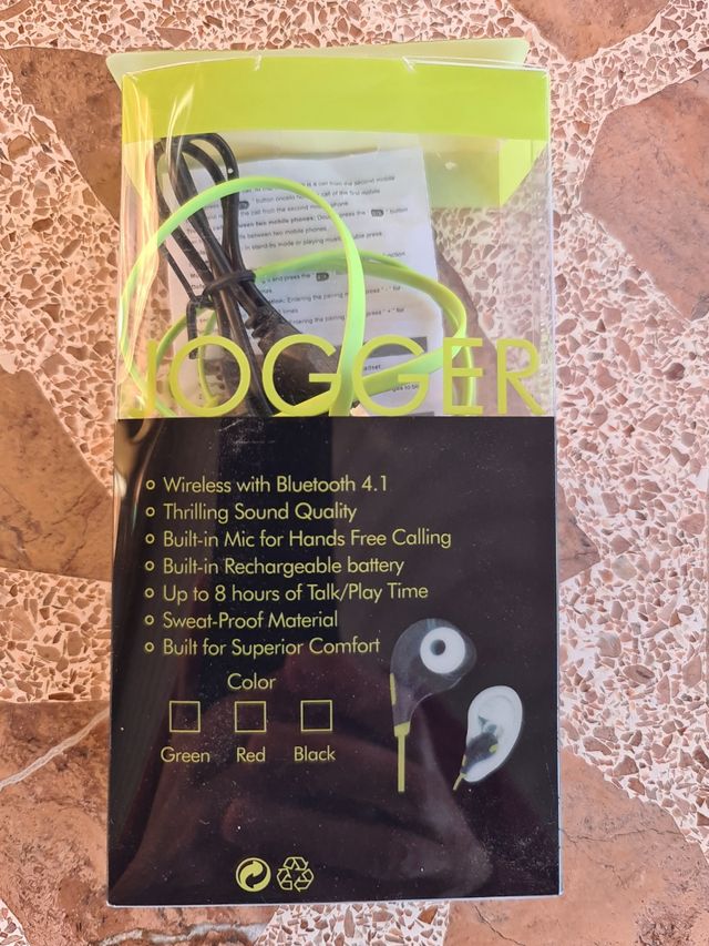 Cascos inalámbricos Jogger.