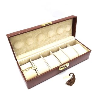Estuche SIR RONDO La Italia de piel para 6 relojes