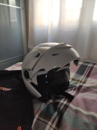 Casco NZI modular Verti blanco