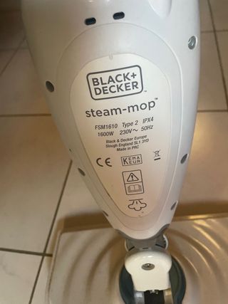 Black Decker Steam Mop lavapavimenti