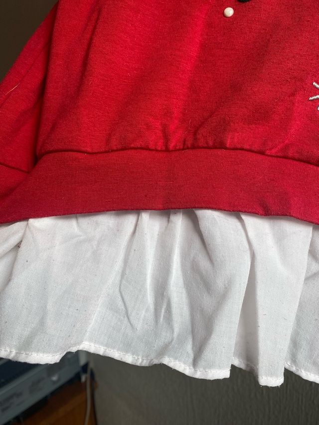 sudadera roja - mayoral 