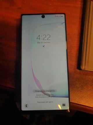 SAMSUNG GALAXY NOTE 10 5G 256GB 12GIGA RAM BLACK/G