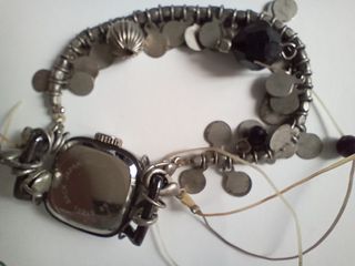 Reloj pulsera de acero esfera cuadrada