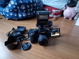 CAMARA PANASONIC G7 CON OBJETIVO