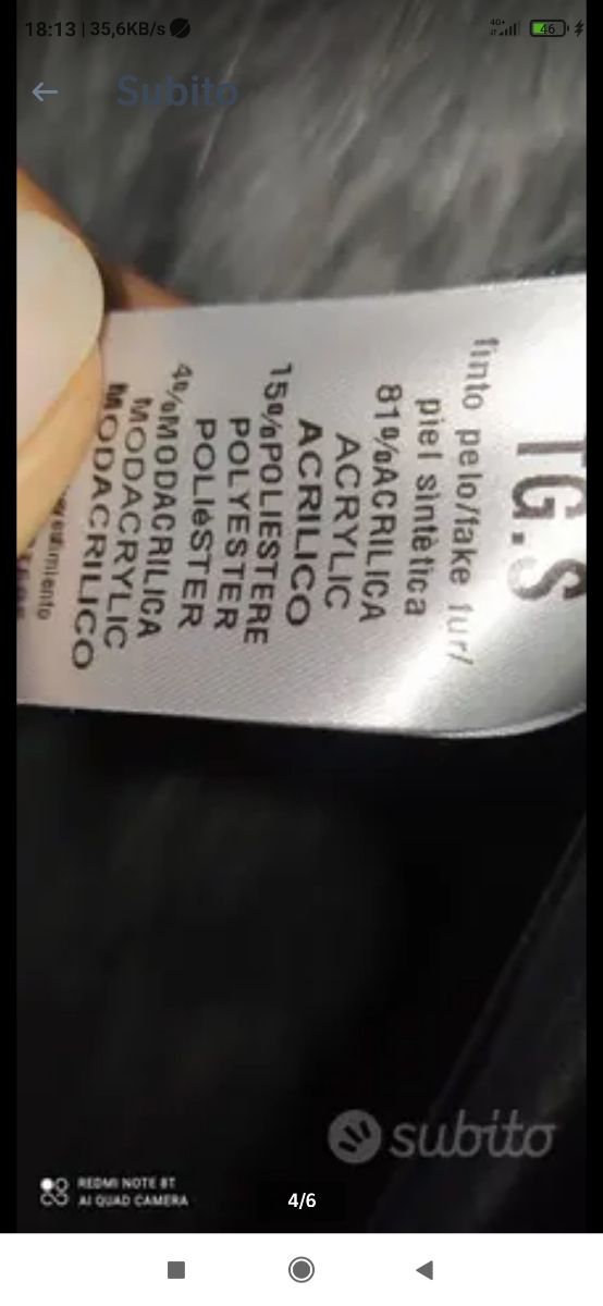 smanicato lungo grigio