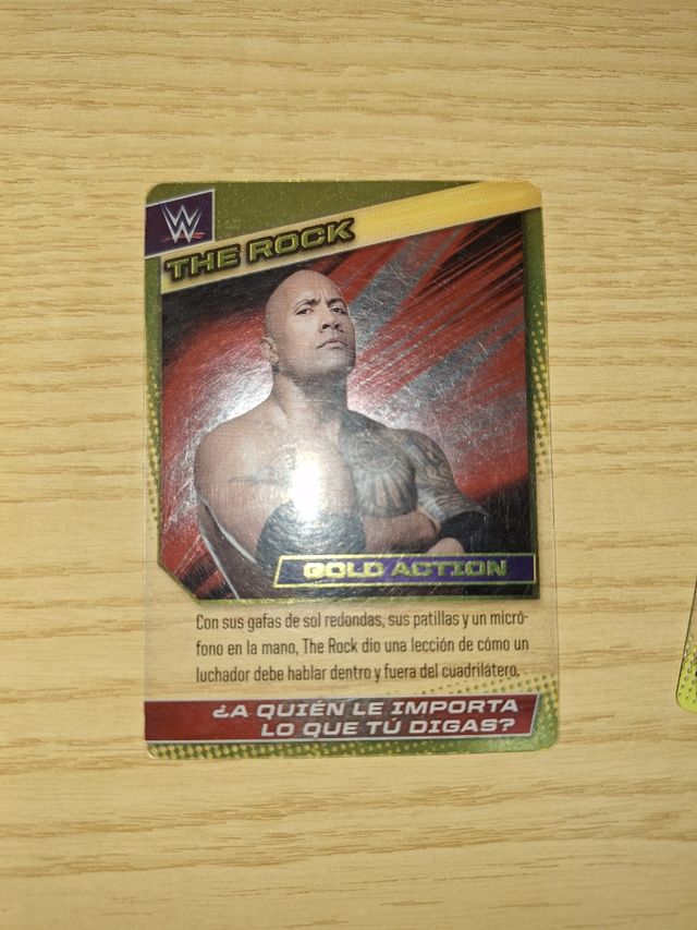 Cromos WWE Gold Action (2015)