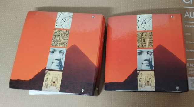 Egitto Storia e Mistero DeAgostini 2 Raccoglitori 