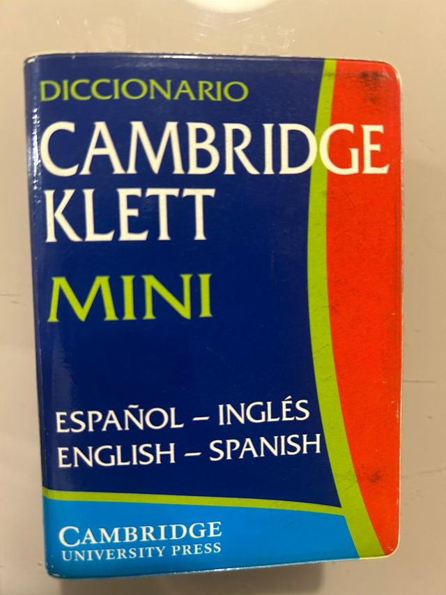 diccionario mini ingles español / español ingles