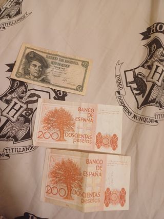 billetes antiguos pesetas