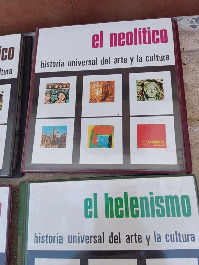 Diapositivas, Historia del arte