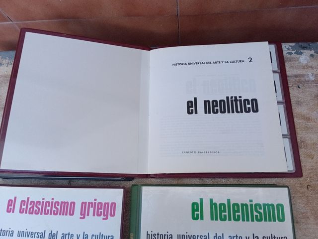 Diapositivas, Historia del arte