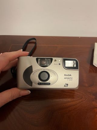 Cámara de fotos.  Vintage