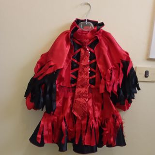 Vestito carnevale diavoletta bambina