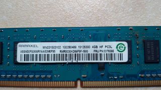 Memoria RAM DDR3 4 GB