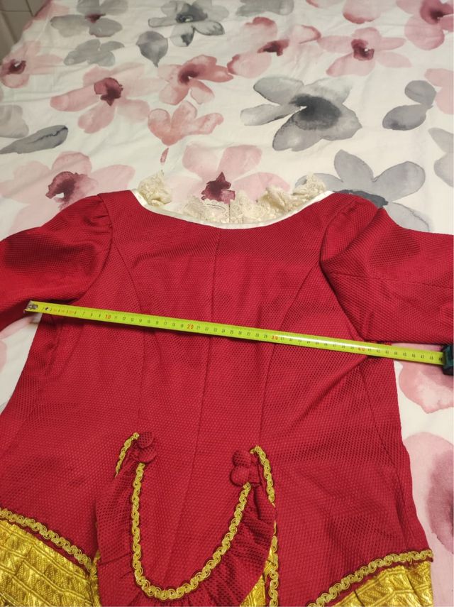 corpiño y zapatos fallera