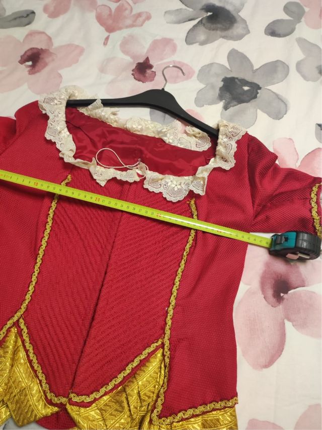 corpiño y zapatos fallera