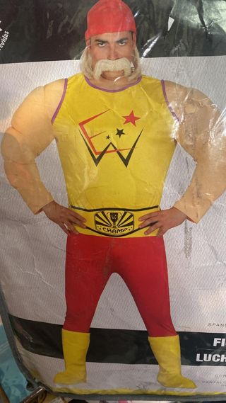 Disfraz de luchador talla L